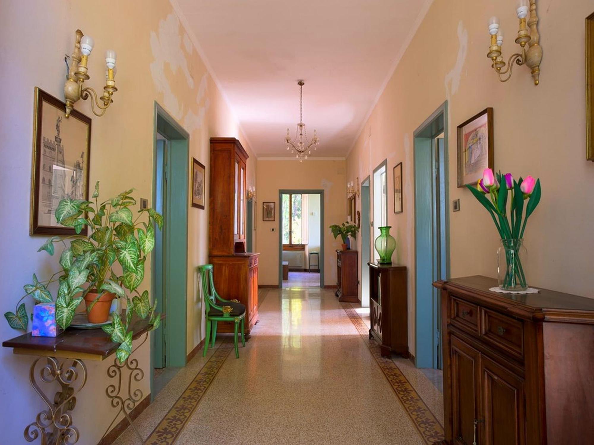 Lovely Holiday Home In Montefiridolfi With Hill View エクステリア 写真