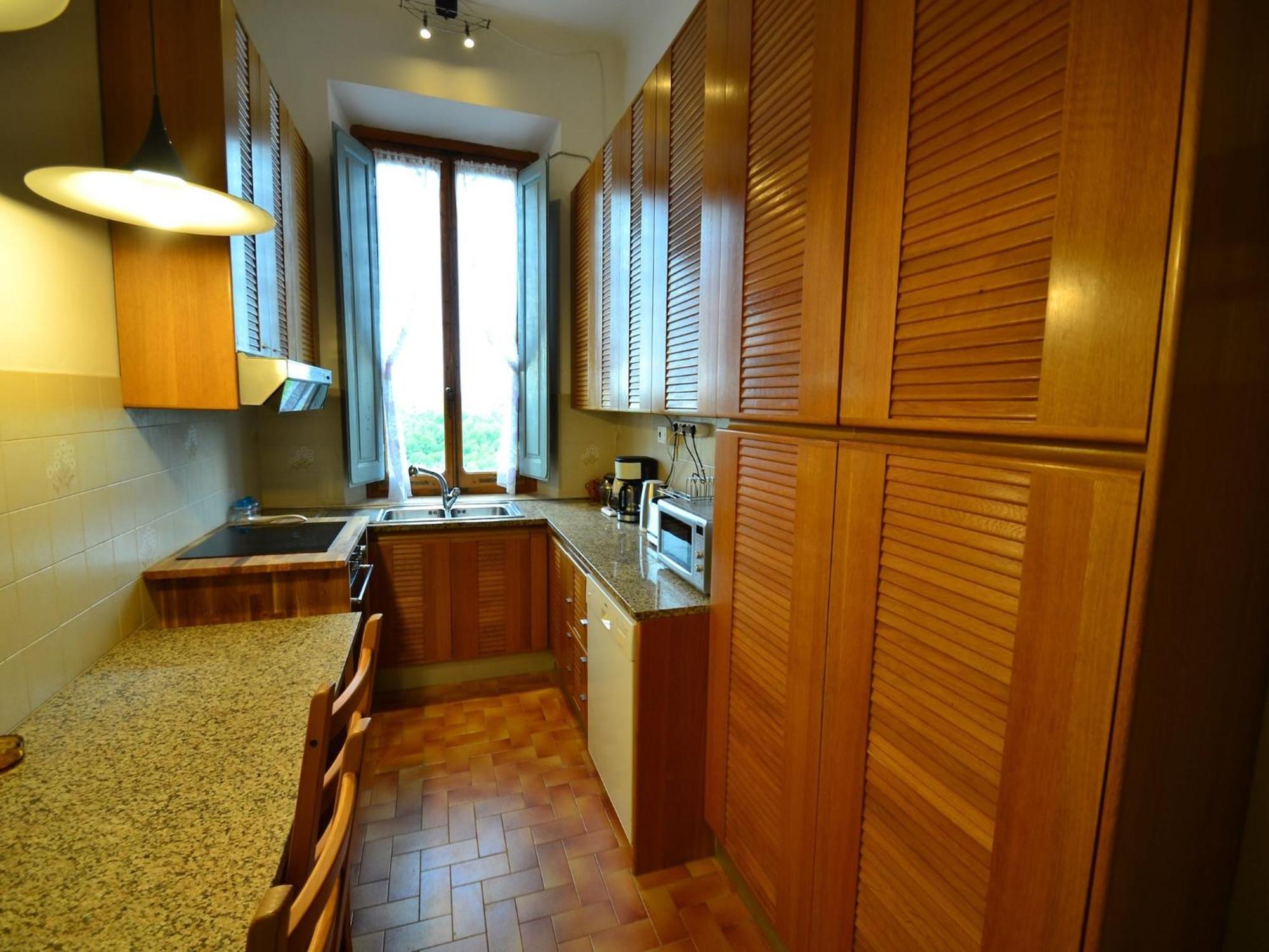 Lovely Holiday Home In Montefiridolfi With Hill View エクステリア 写真