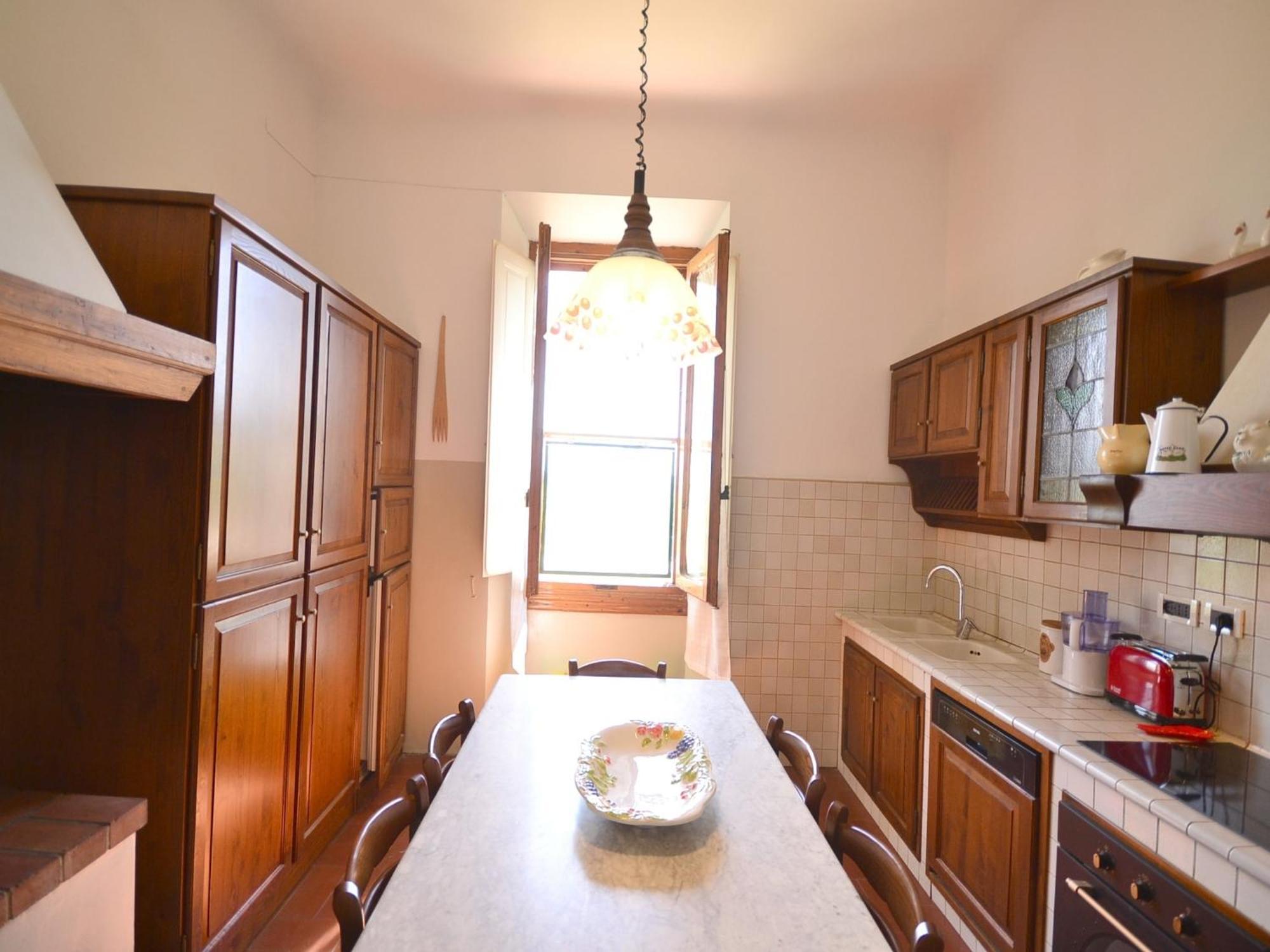 Lovely Holiday Home In Montefiridolfi With Hill View エクステリア 写真