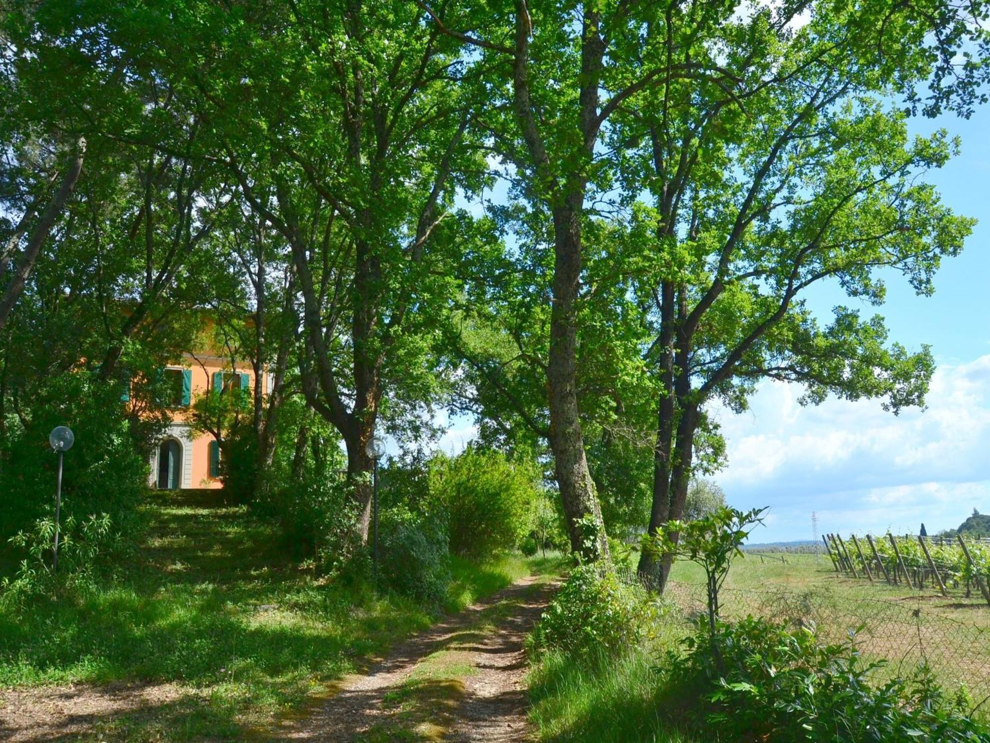 Lovely Holiday Home In Montefiridolfi With Hill View エクステリア 写真