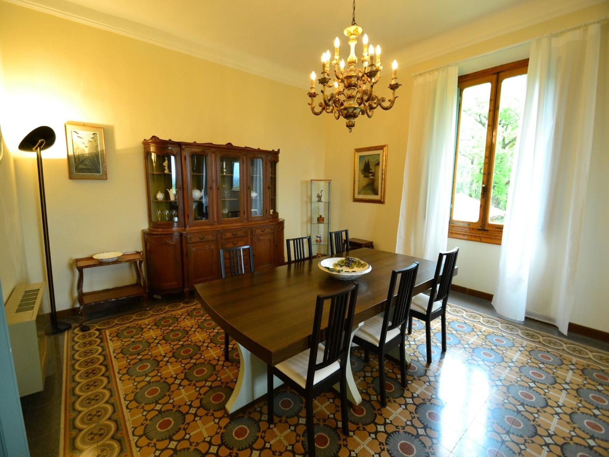 Lovely Holiday Home In Montefiridolfi With Hill View エクステリア 写真